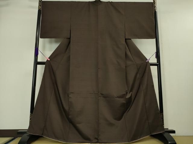 平和屋本店□極上 紬 色無地 鳥羽色 逸品 未使用 DZAA5577kh5 - メルカリ