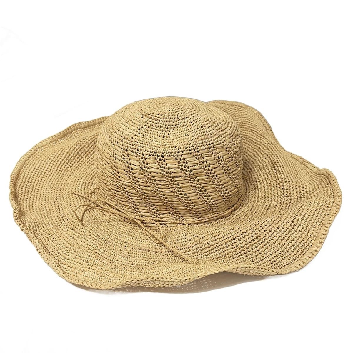 人気 『HELEN KAMINSKI』ヘレンカミンスキー リネン つば広ハット