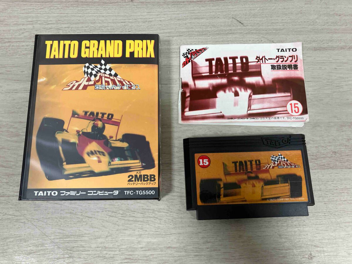 ファミコン タイトーグランプリ 栄光へのライセンス - メルカリ