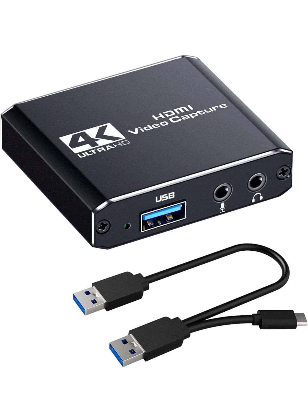 4K HDMI キャプチャーボード パススルー USB3.0 1080P 60FPS