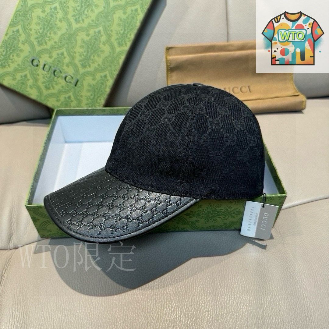 今日 Gucci スモール G 牛皮 接 キャップ