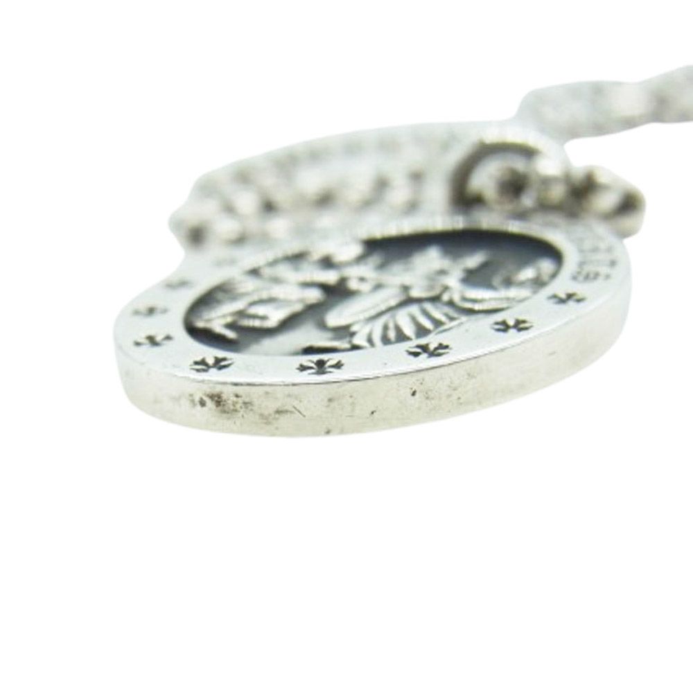  CHROME HEARTS クロムハーツ 原本無 ANGEL MEDAL OVAL オーバル エンジェルメダル ペンダントトップ シルバー系 その他 アクセサリー