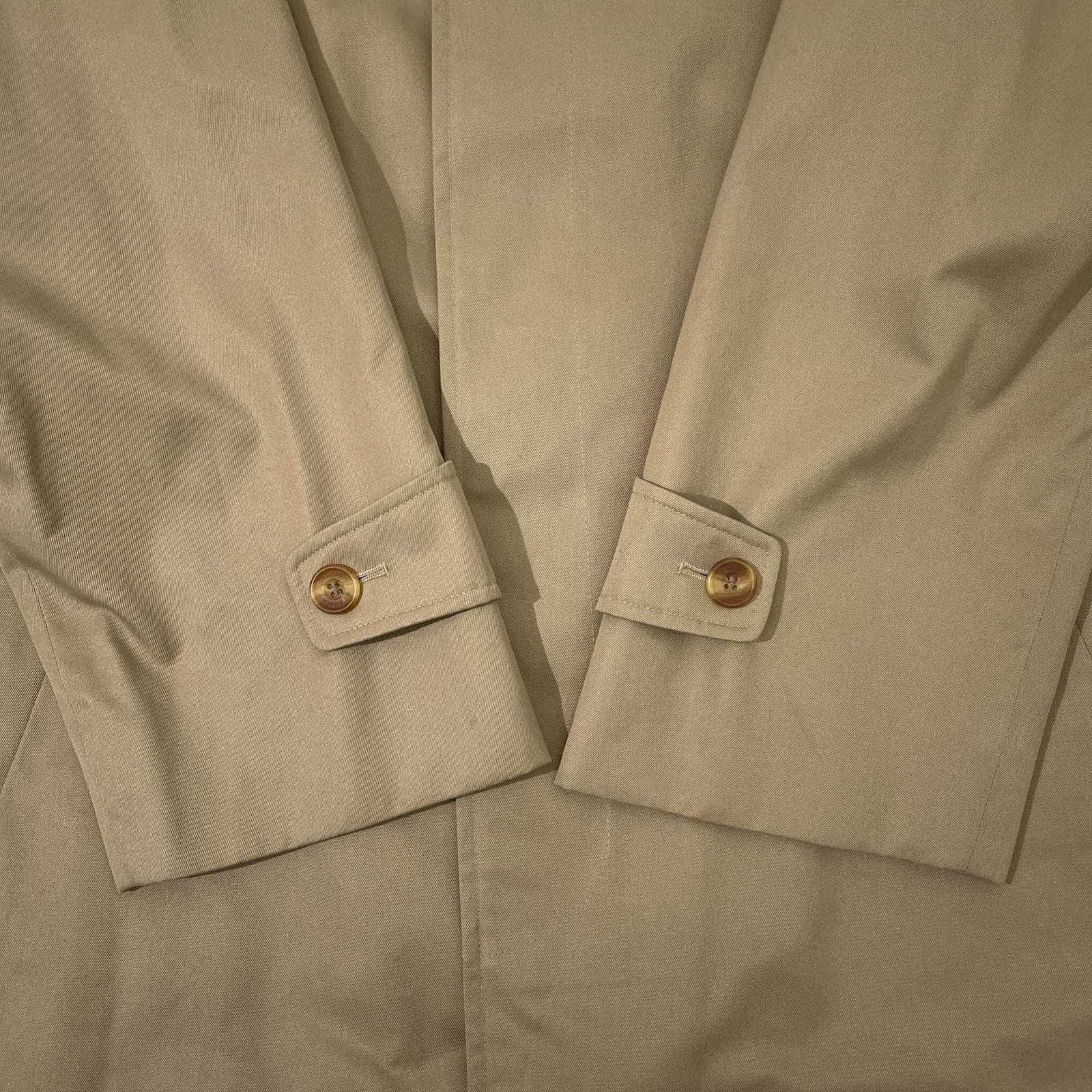 Aquascutum アクアスキュータム 英国製 裏チェック ステンカラーコート