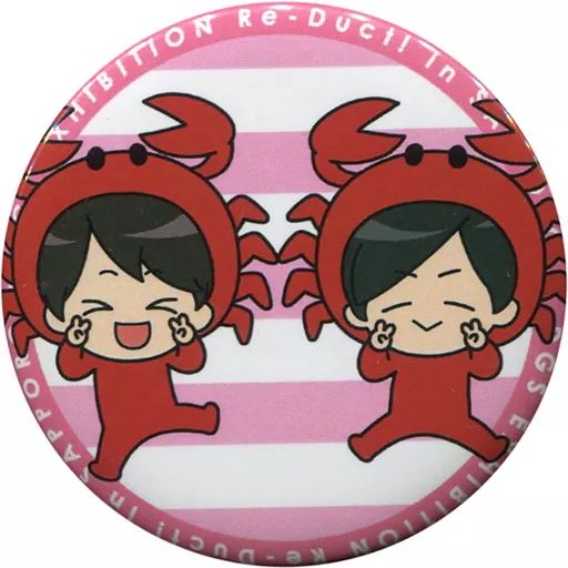 DGS 神谷浩史 小野大輔 缶バッジ 中古】バッジ・ピンズ(男性) 神谷浩史＆小野大輔(カニ) ご当地DGS