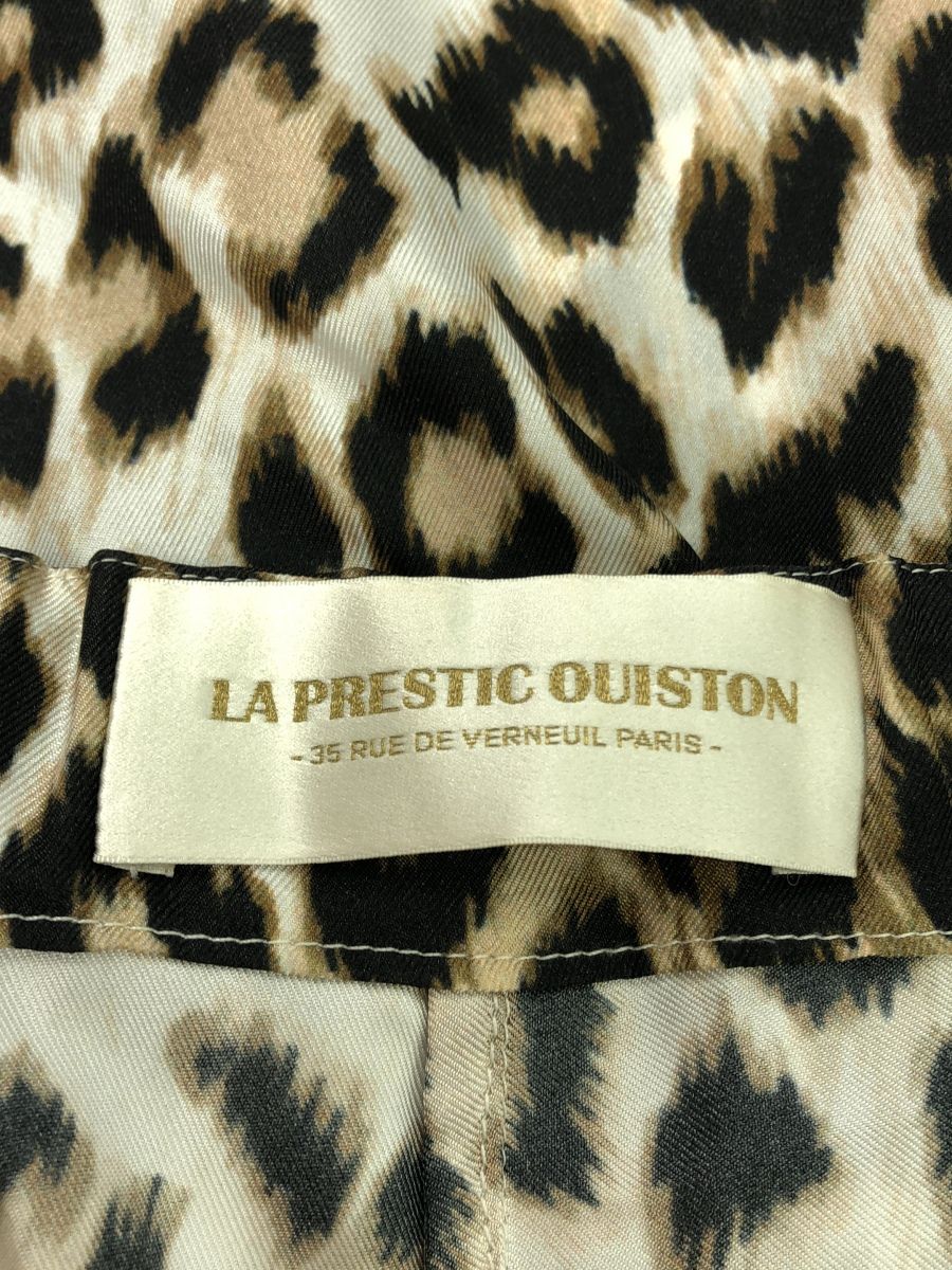LA PRESTIC OUISTON 21030510002330 レオパードパンツ LA PRESTIC OUISTON 21030510002330 レオパードパンツ
