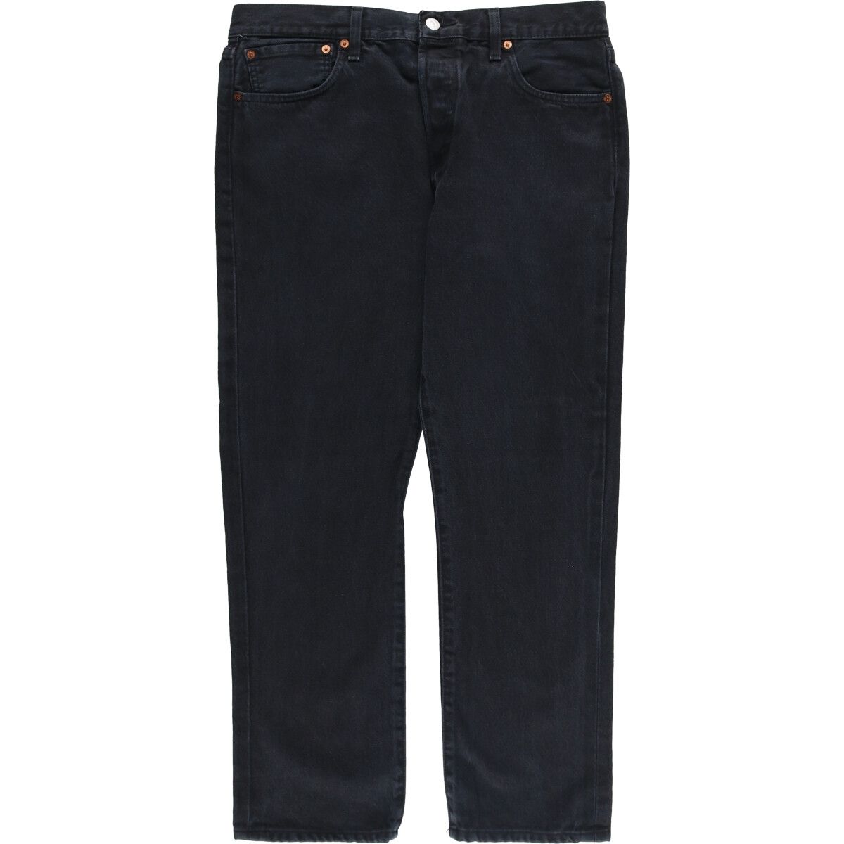 古着 リーバイス Levi s 501 LEVI S PREMIUM ブラックデニム ストレートデニムパンツ メンズw35相当 eaa588186