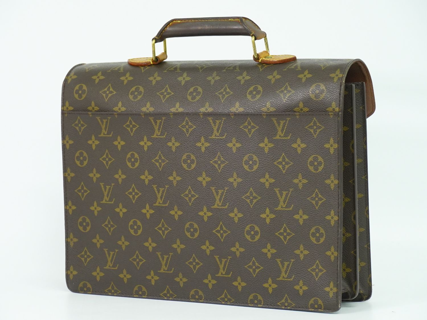 本物 ルイヴィトン LOUIS VUITTON LV セルヴィエット コンセイエ 
