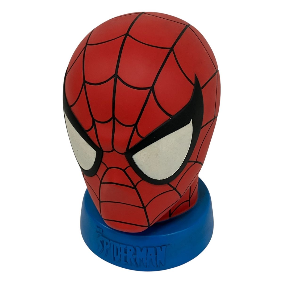 メーカー不明 スパイダーマン 頭 貯金箱 箱無 ジャンク B10471622