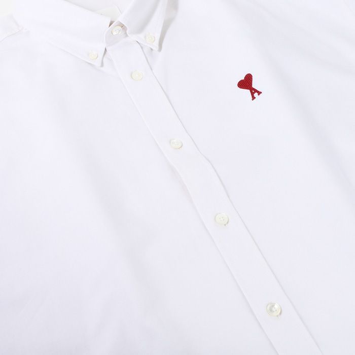 ami alexandere mattiussi ポロシャツ　ホワイト 中古・古着通販】AMI Alexandre Mattiussi (アミアレクサンドル