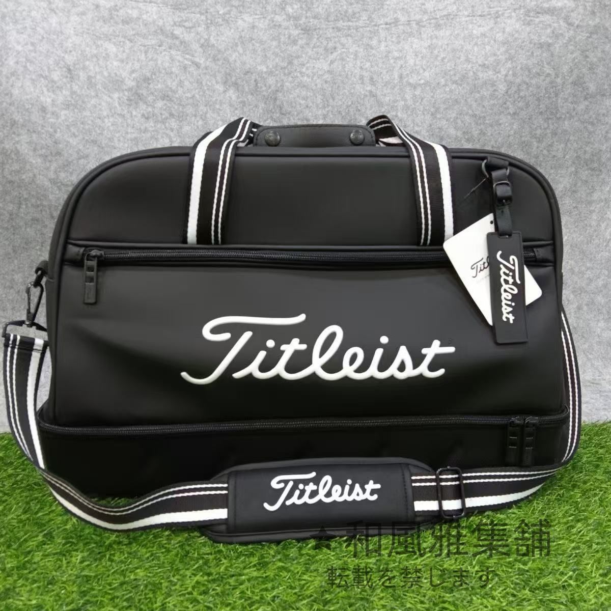 OK Titleist golf タイトリスト ゴルフ ボストンバッグ スポーツバッグ 防撥水 スポーツダッフルバッグ ゴルフ衣類シューズ収納