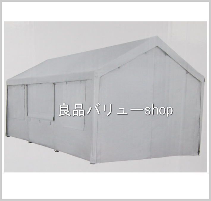 大型テントガレージ スチールフレームキャノピー