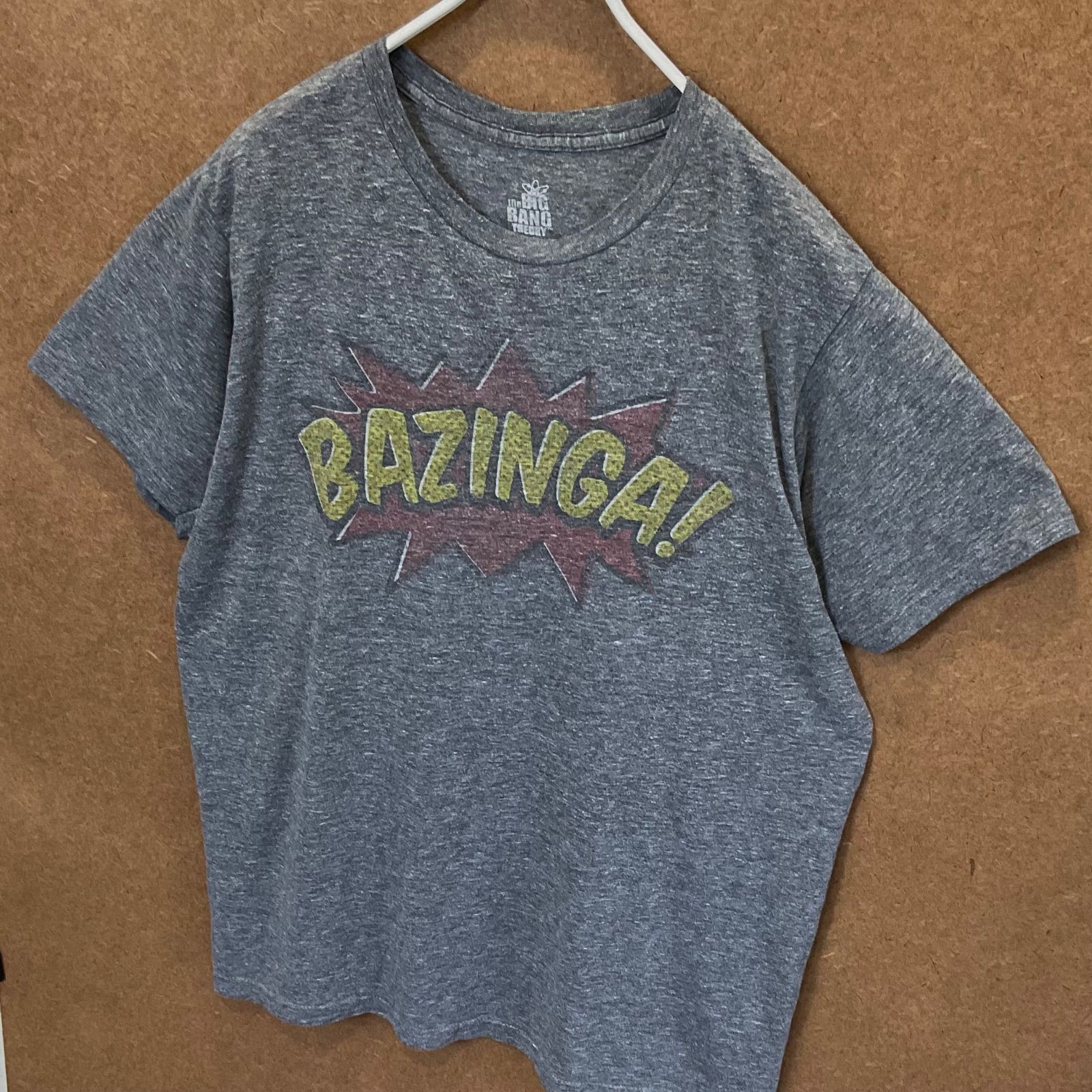 US古着 ビッグバン・セオリー BAZINGA！バジンガ TVドラマ半袖tシャツ 
