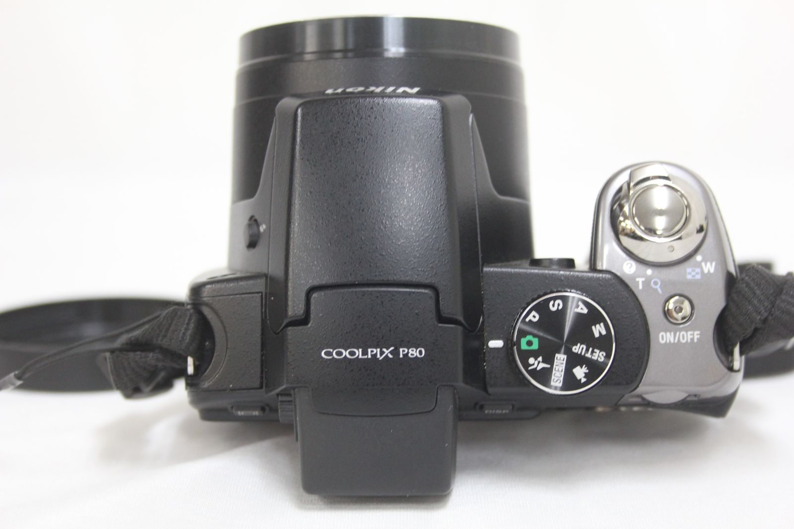 返品保証】 【元箱付き】ニコン Nikon Coolpix P80 18x バッテリー付き 