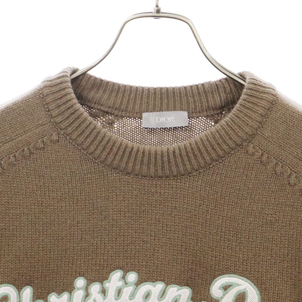 DIOR (ディオール) 20SS ATELIER KNIT CREW SWEATER 213M640AT298  
