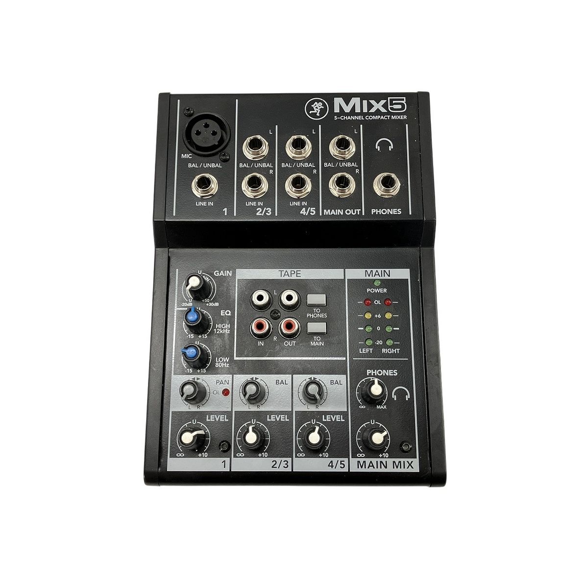 チャンネルコンパクトミキサー