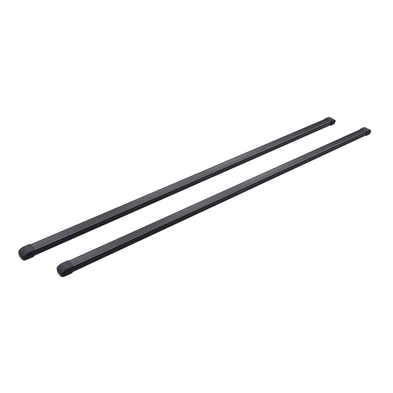 カーメイト(CARMATE) ルーフキャリア inno ベースバー スクエア 147cm ダブルキャップモデル INB147BK 0