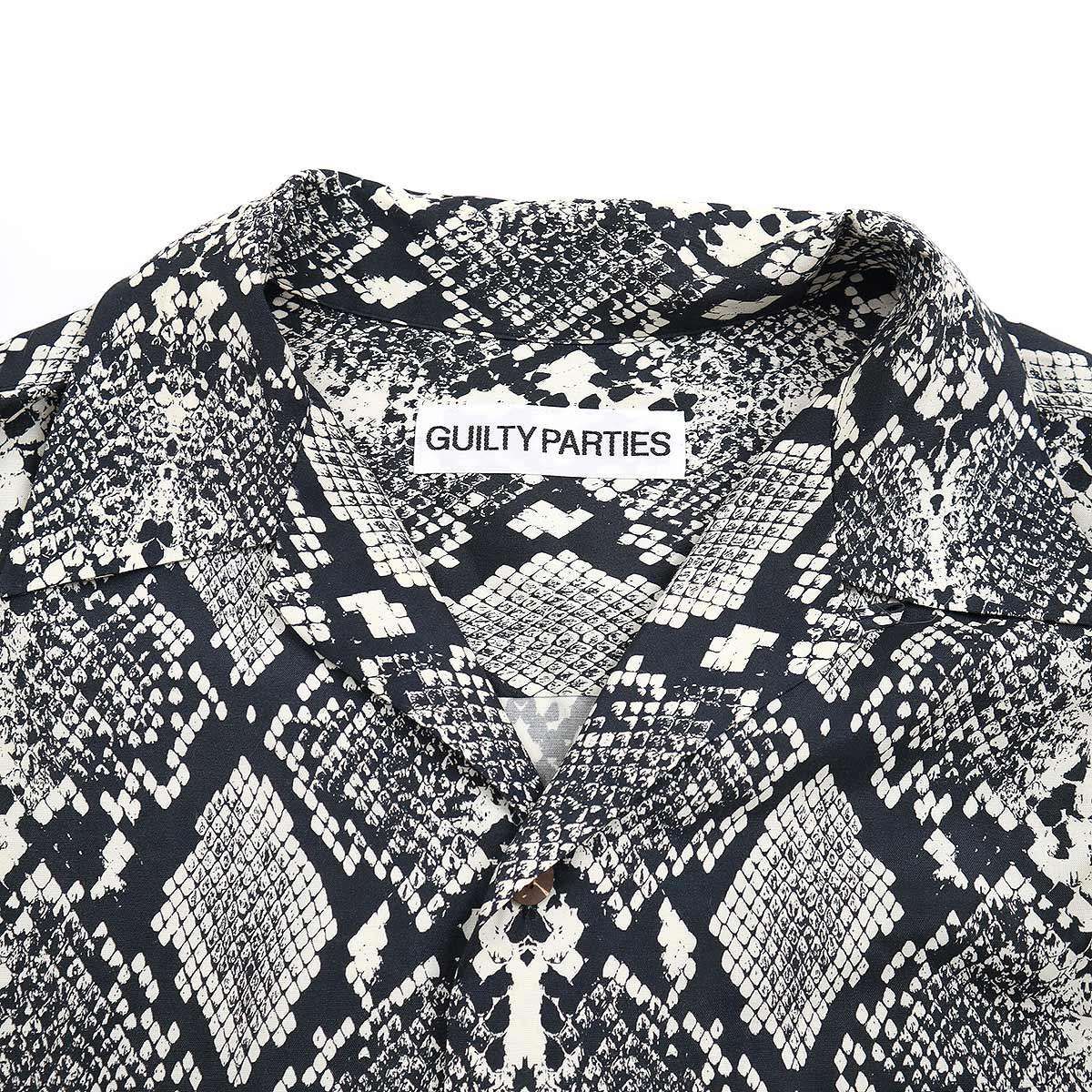 WACKO MARIA ワコマリア 23AW PYTHON OPEN COLLAR SHIRT パイソン