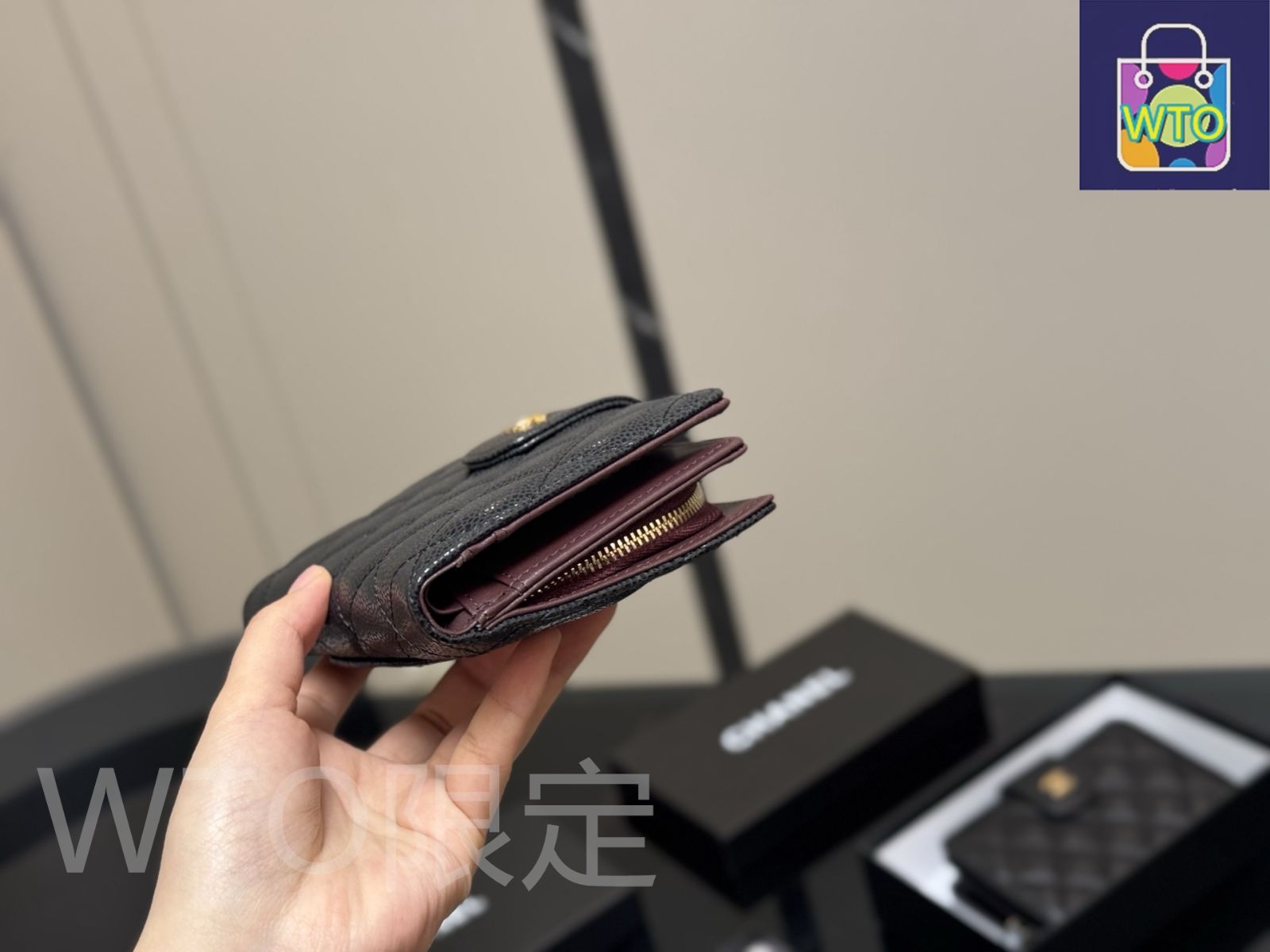 ★エレガントさと機能性を兼ね備えたCHANELショートウォレット★ 今日特価】Chanel ショートウォレット（全皮）Elegant Design