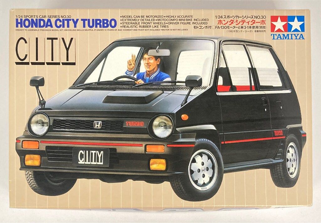 タミヤ 1/24スポーツカーシリーズNo.30 ホンダ・シティターボ
