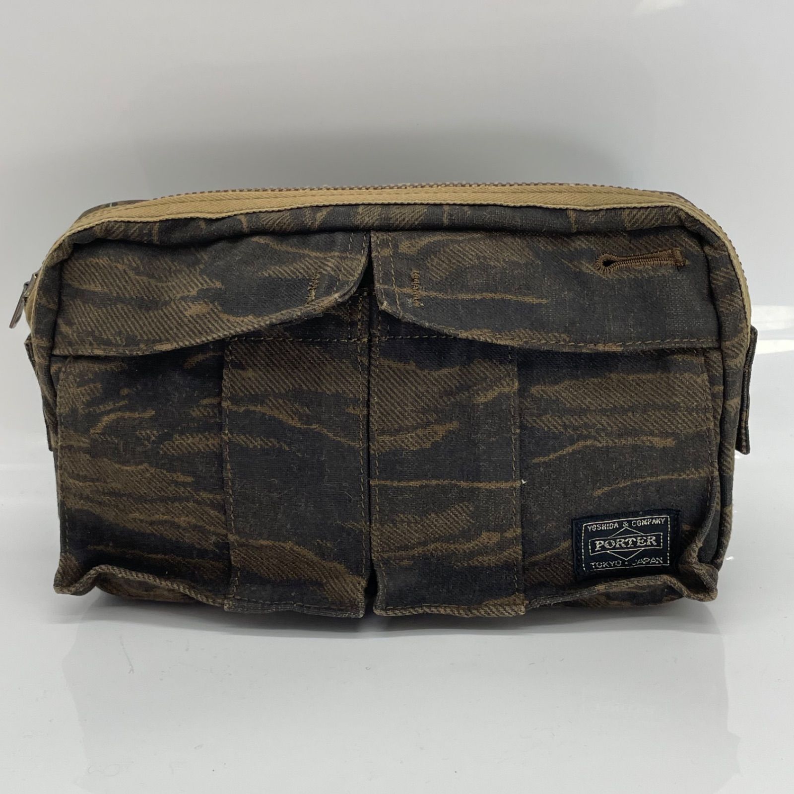 PORTER ポーター 70周年 グリーンアイ カモフラ柄 ウエストバック GREEN EYE(グリーンアイ) 2WAY WAIST BAG | 吉田カバン