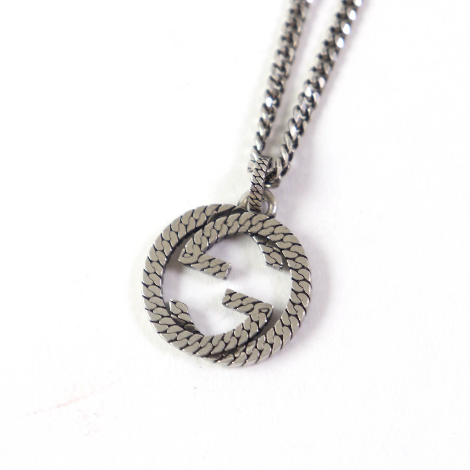 美品☆GUCCI グッチ 678651 インターロッキングG AG925 現行品 喜平