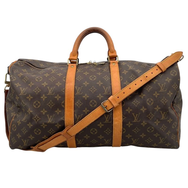 ルイ ヴィトン LOUIS VUITTON キーポルバンドリエール50 M41416 ブラウン モノグラムキャンバス ユニセックス ボストンバッグ