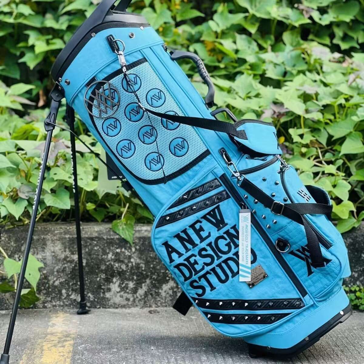 新品、未使用 ANEW GOLF アニューゴルフ キャディバッグ スタンド型キャディーバック - メルカリ