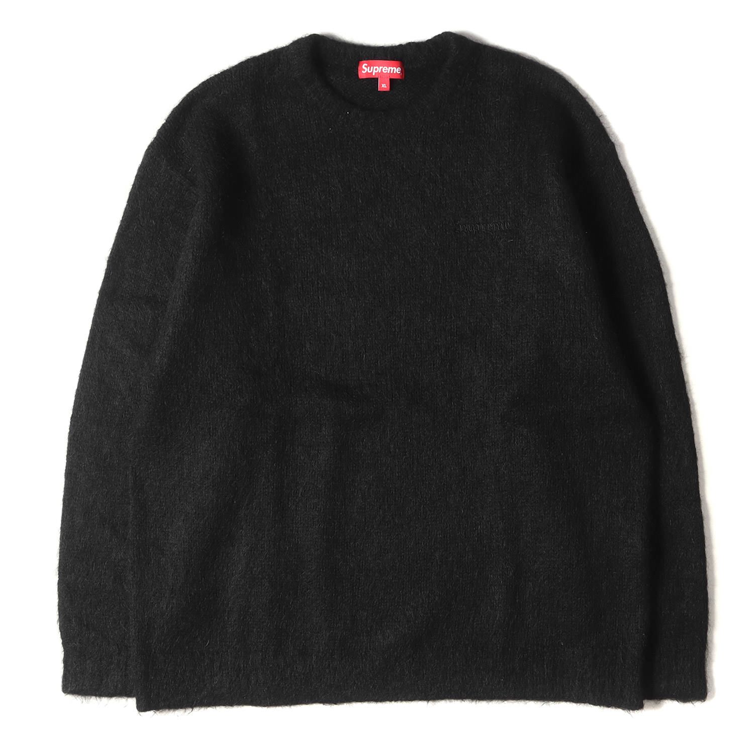 ニット/セーターsupreme mohair sweater black - ニット/セーター