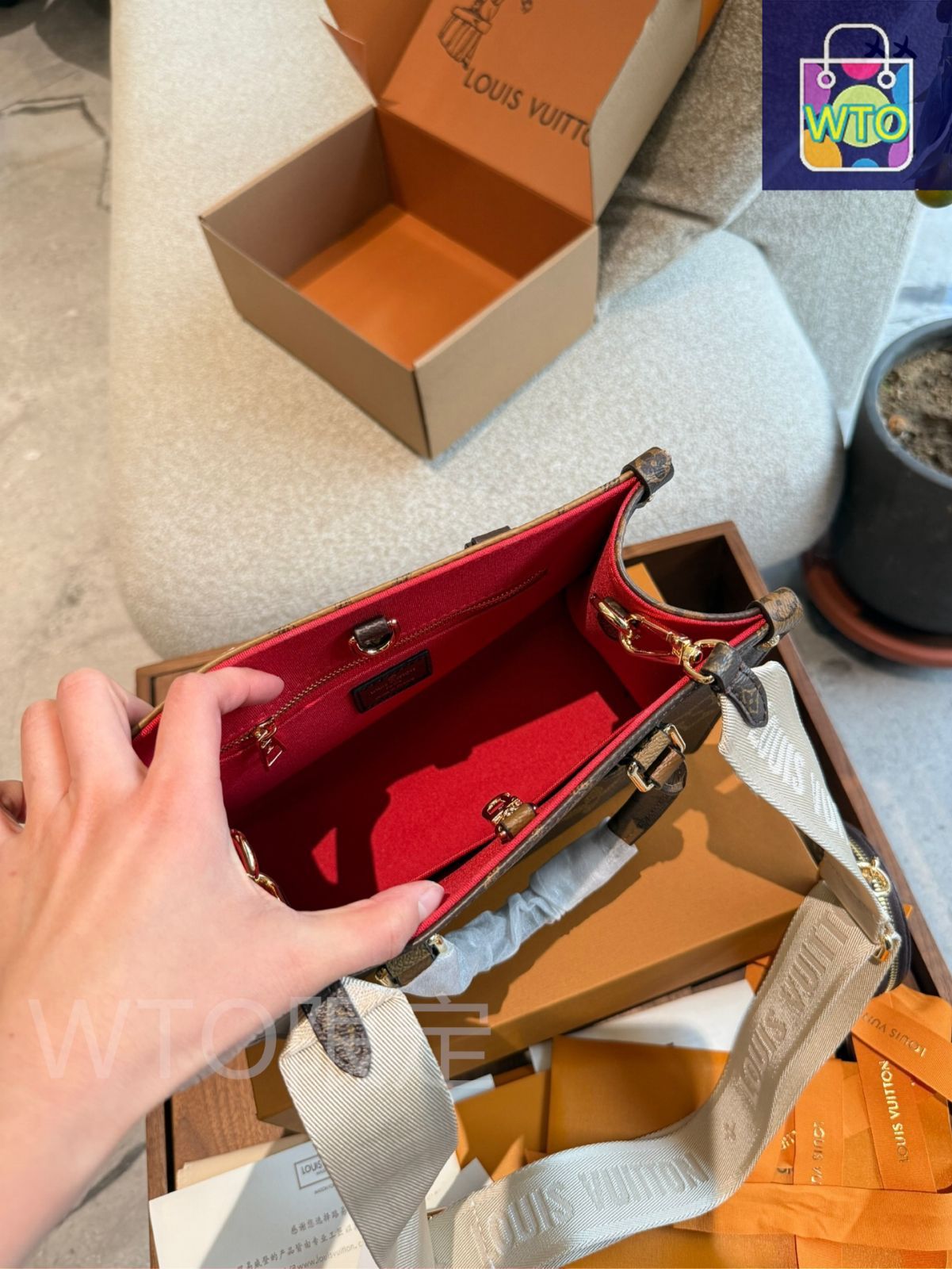 サマーセール開催中！ 今日 LV ジャングル オンザゴー ママバッグ A|B 面スプレー 25cm