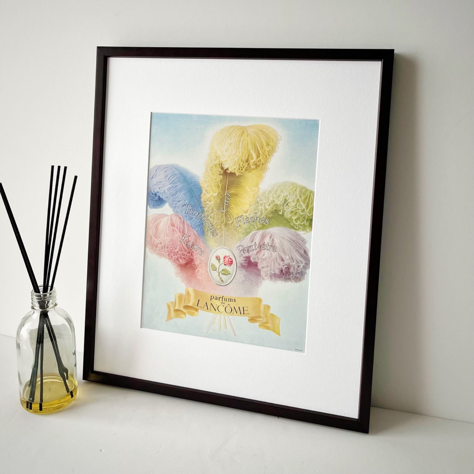 1945 広告＞Lancome ランコム ポスター ヴィンテージ ビンテージ