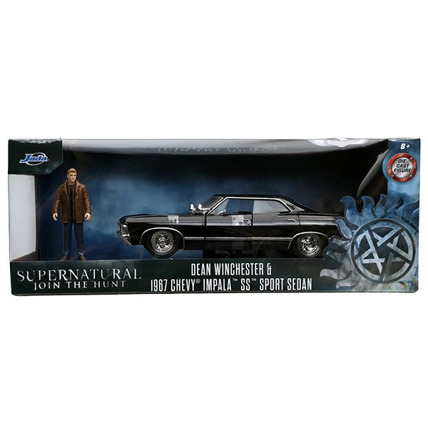 1:24 SUPERNATURAL 1967 CHEVY IMPALA SS w/DEAN WINCHESTER【スーパー