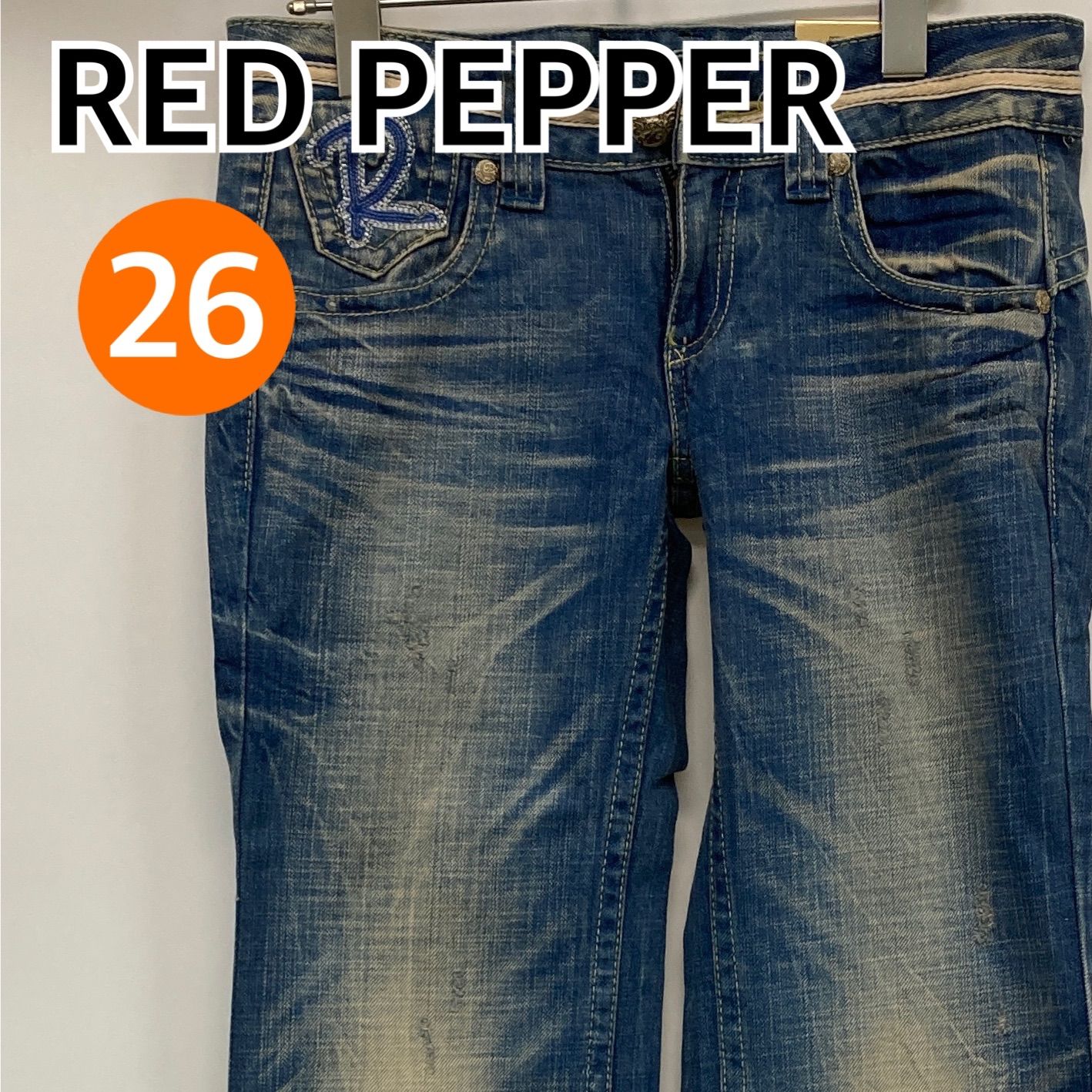新品】RED PEPPER レッドペッパー パンツ ジーンズ カジュアルパンツ 