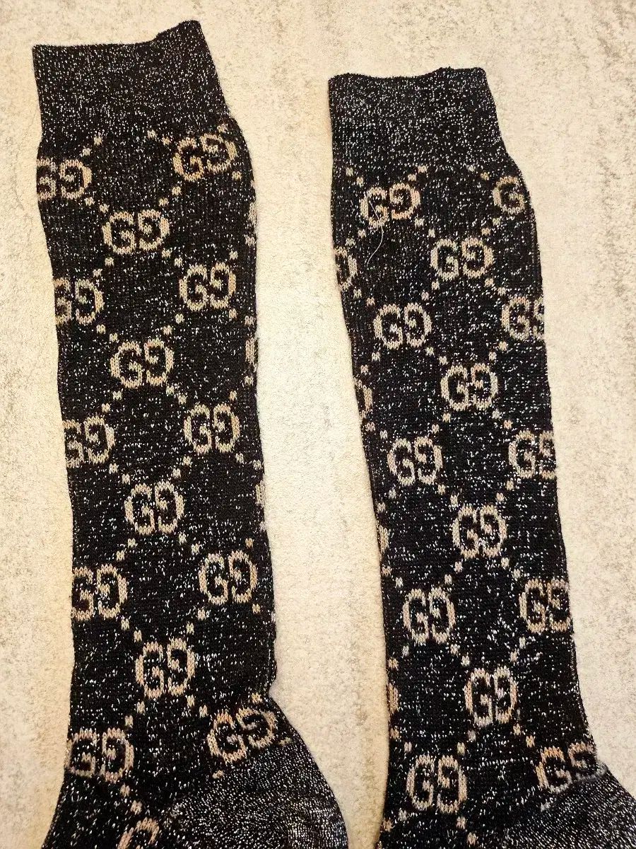 ロゴ ニーハイソックス