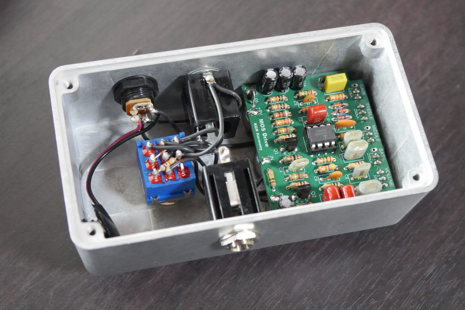 新品】 KGR HARMONY MOS Drive 3バンドEQ搭載ドライブペダル