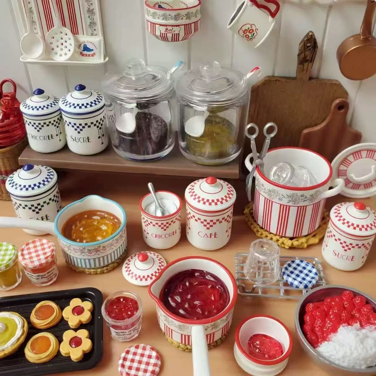 ミニチュア 1/6スケール 西洋雑貨 キッチン雑貨セット limited edition