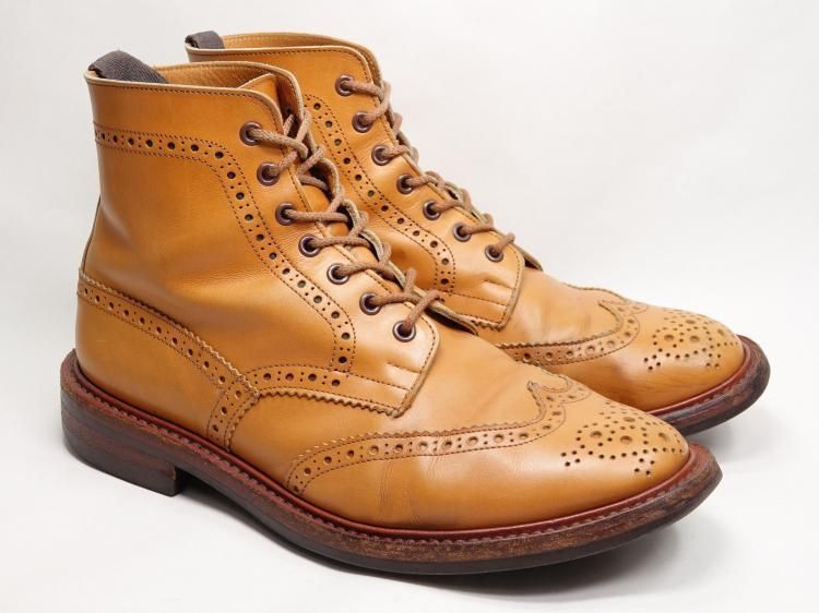 957 | 1007 トリッカーズ ブーツ ライトブラウン カーフ 9.5-5