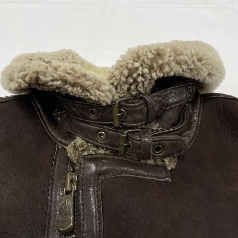 5400円以上で送料無料! NAUTICA ノーティカ ジャケット 上着 ジャンパー ブルゾン ムートン ジャケット コート ボア レザー フライト B3