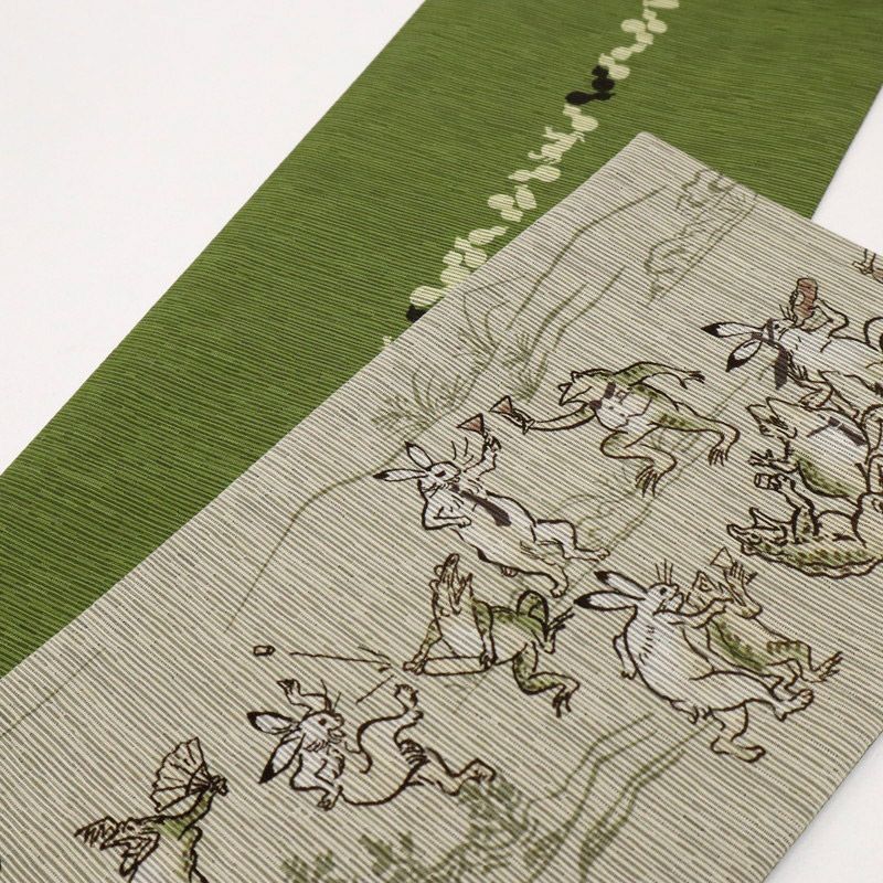 リバーシブル 鳥獣戯画×瓢箪のライン