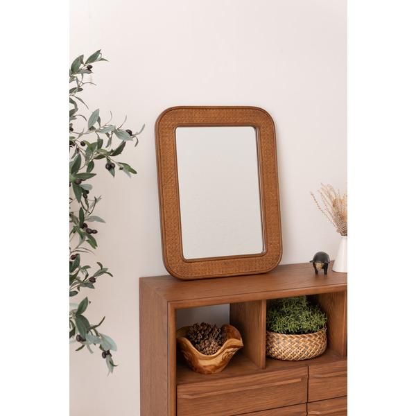 アジアン雑貨　ウッディーミラー　鏡　木材　壁掛け　スタンド木製 アジアン雑貨 ウッディーミラー 鏡 木材 壁掛け スタンド木製