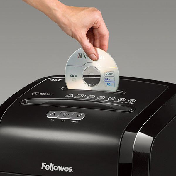 フェローズ 電動 デスクサイドシュレッダー ブラック 48MC