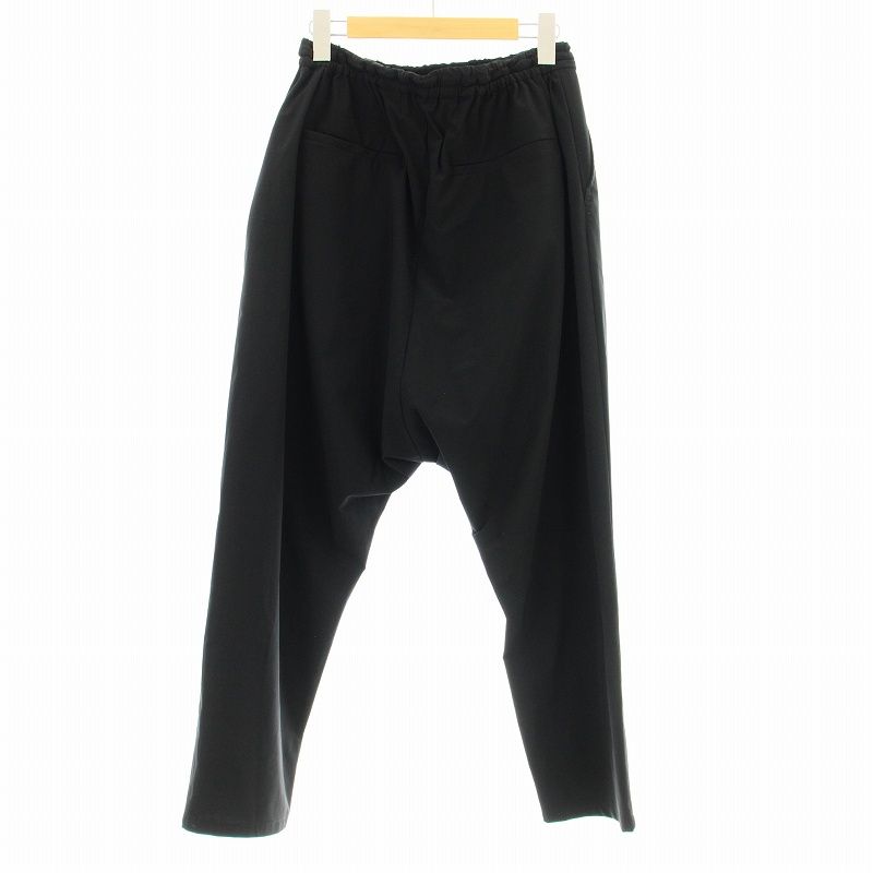 ズッカ zucca 23SS サルエルパンツ イージーパンツ M 黒