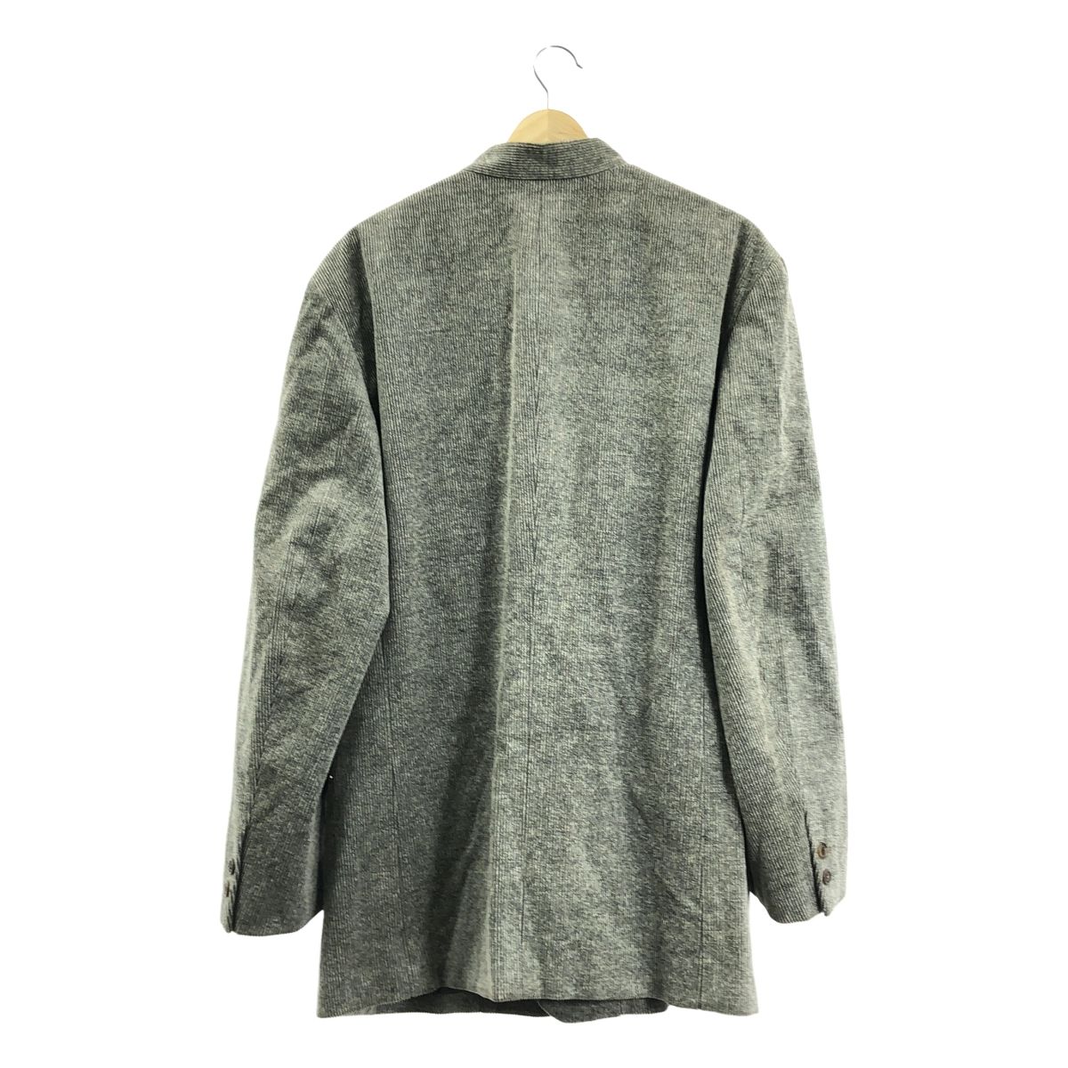 issey miyake イッセイミヤケ　コーデュロイ　太畝　ジャケット イッセイミヤケ メンISSEY MIYAKE MEN ウールバンドカラー太畝