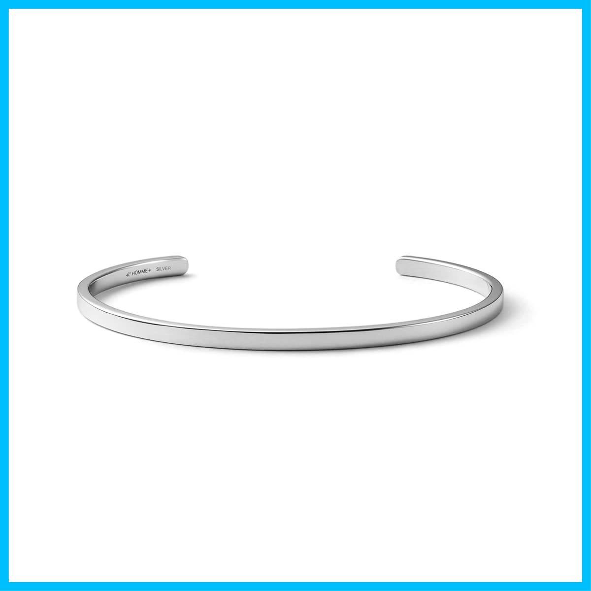 セール ヨンドシーオムプラス シルバー バングル Mサイズ メンズ レディース 112144330922
