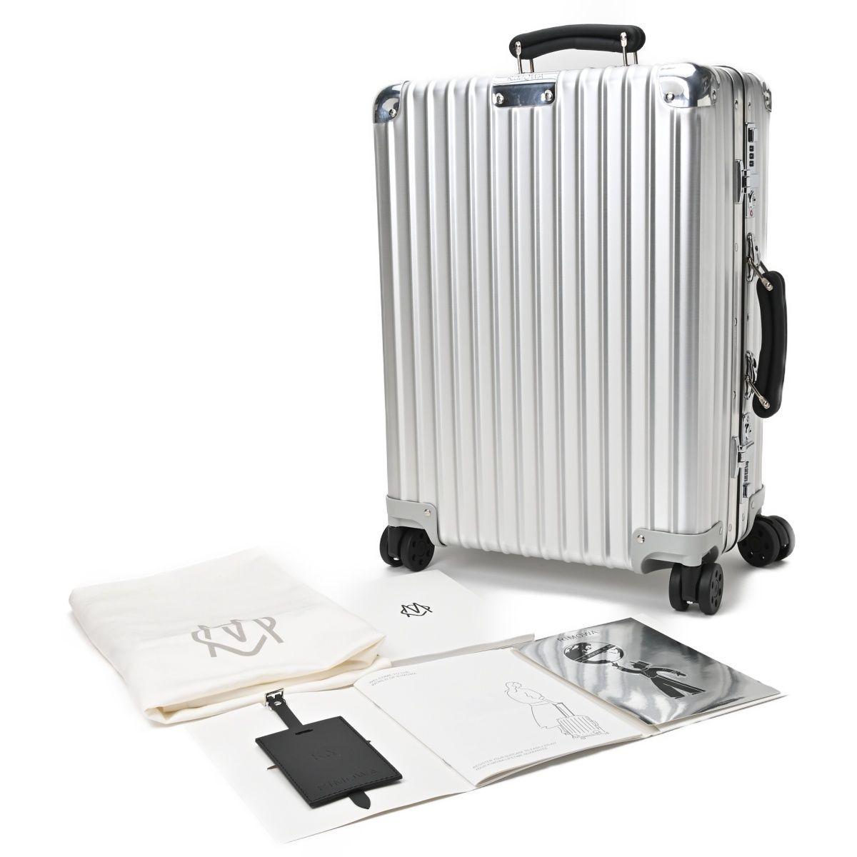 リモワ / RIMOWA　クラシック キャビン / スーツケース　36L　97353004　アルミニウム　シルバー　【中古】 商品番号 S-156411