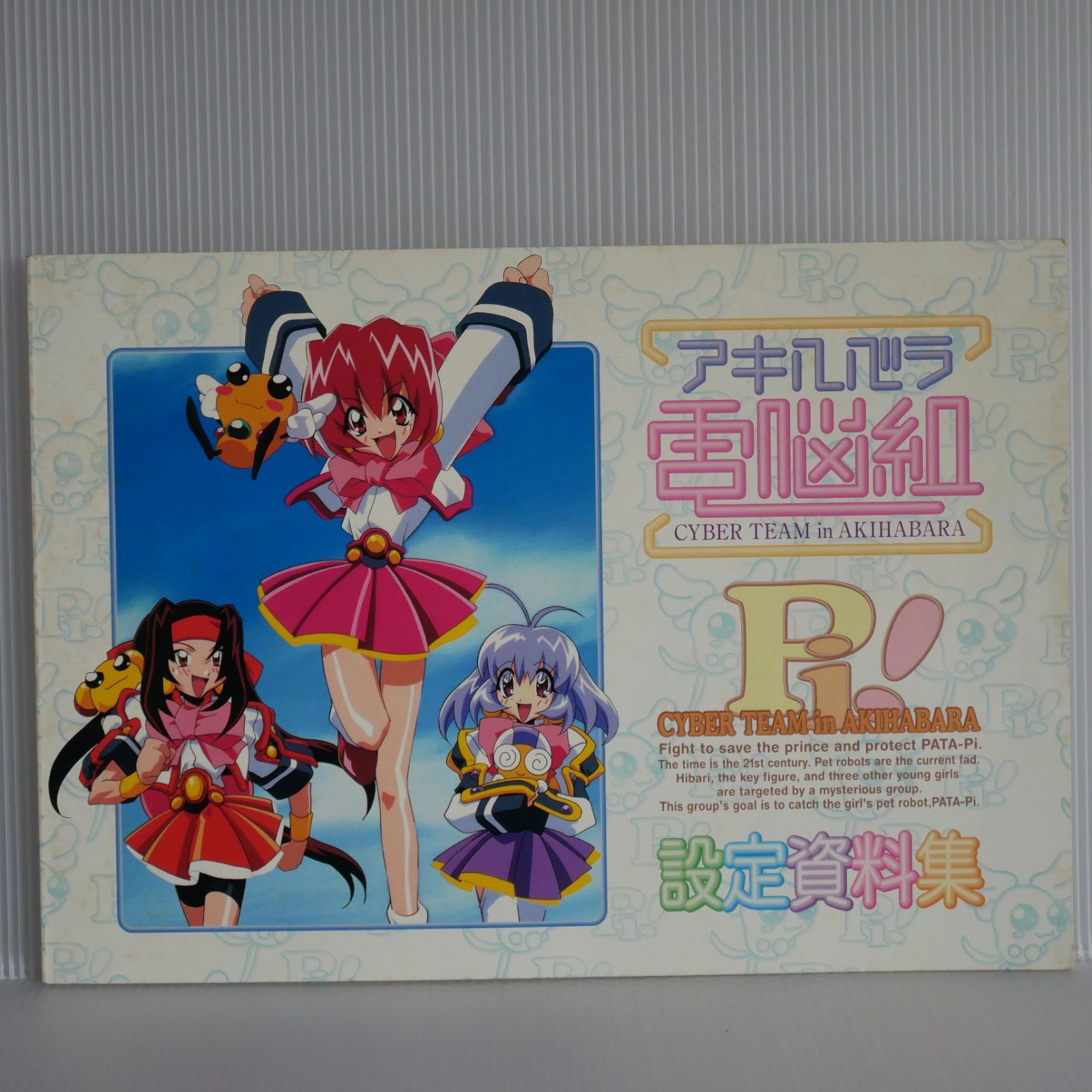 アキハバラ電脳組 設定資料集 Cyber Team in Akihabara Settei Shiryou