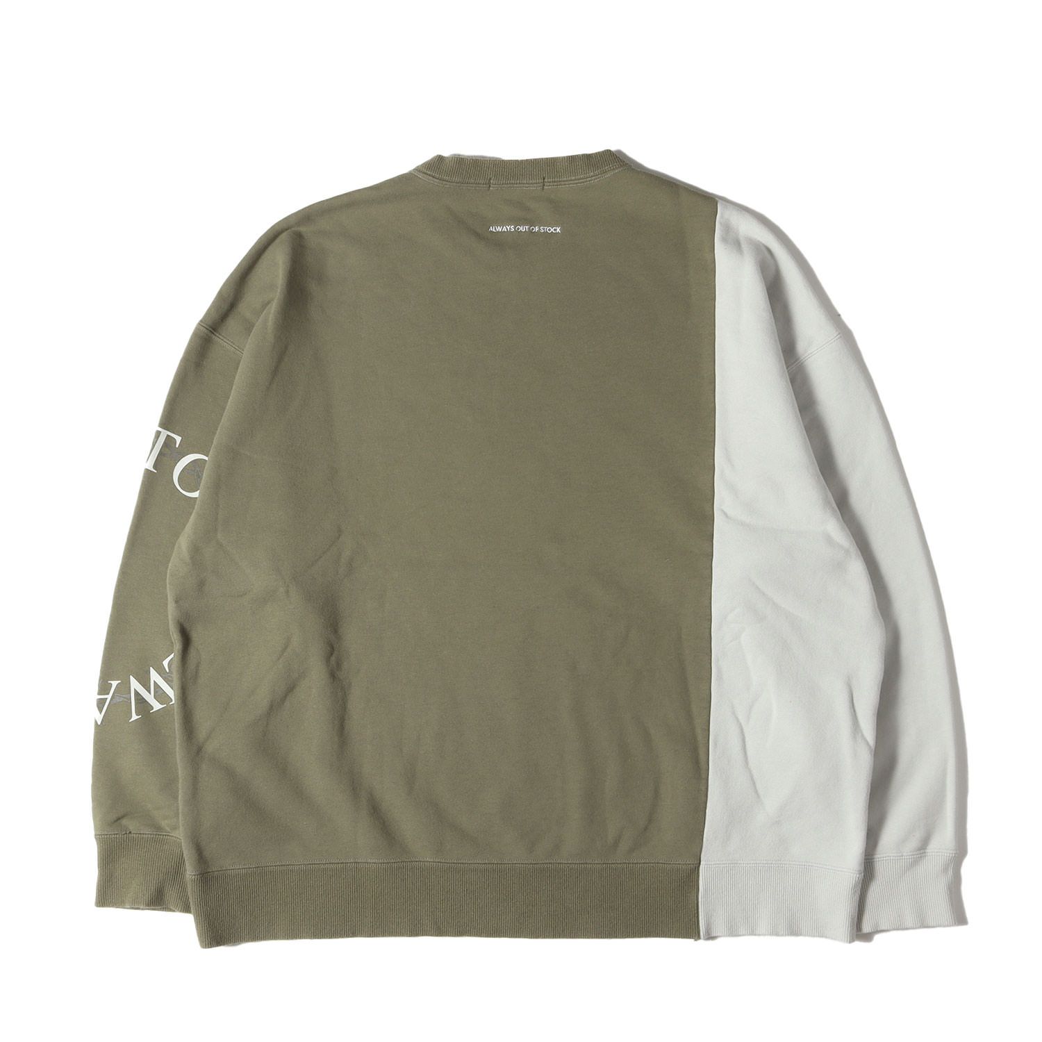 ALWAYS OUT OF STOCK スウェット メンズ オールウェイズアウトオブ 