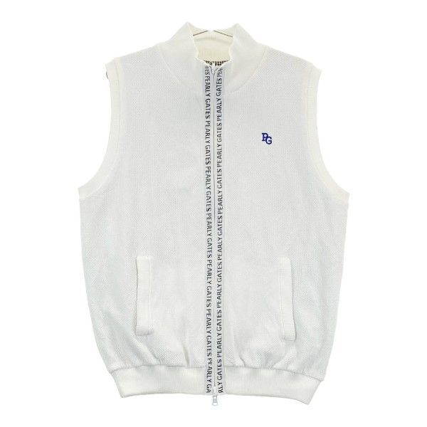 PEARLY GATES 　パーリーゲイツ　千鳥柄　　リバーシブル ジップベスト PEARLY GATES パーリーゲイツ 千鳥柄 リバーシブル ジップベスト