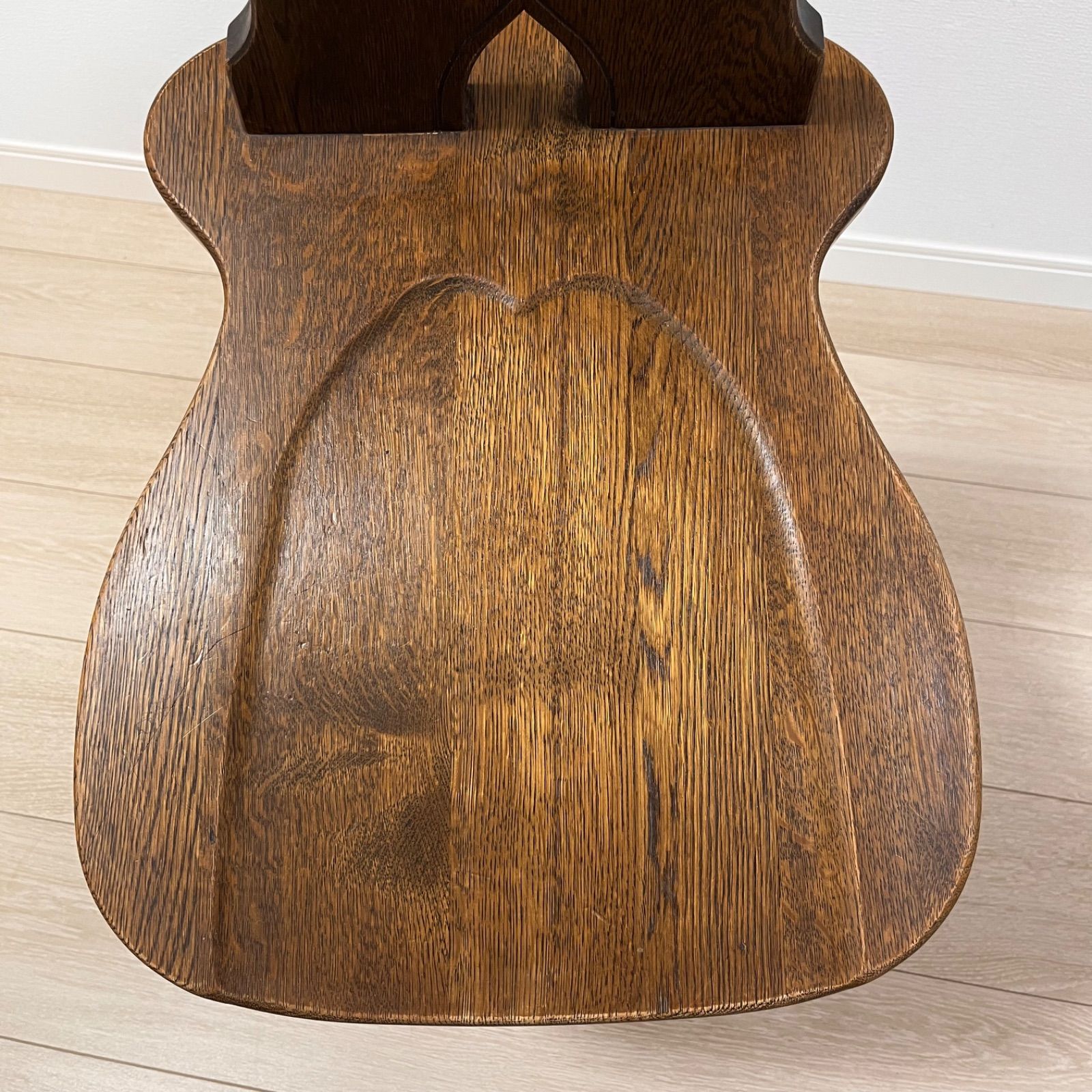 アームレスチェア 無垢材