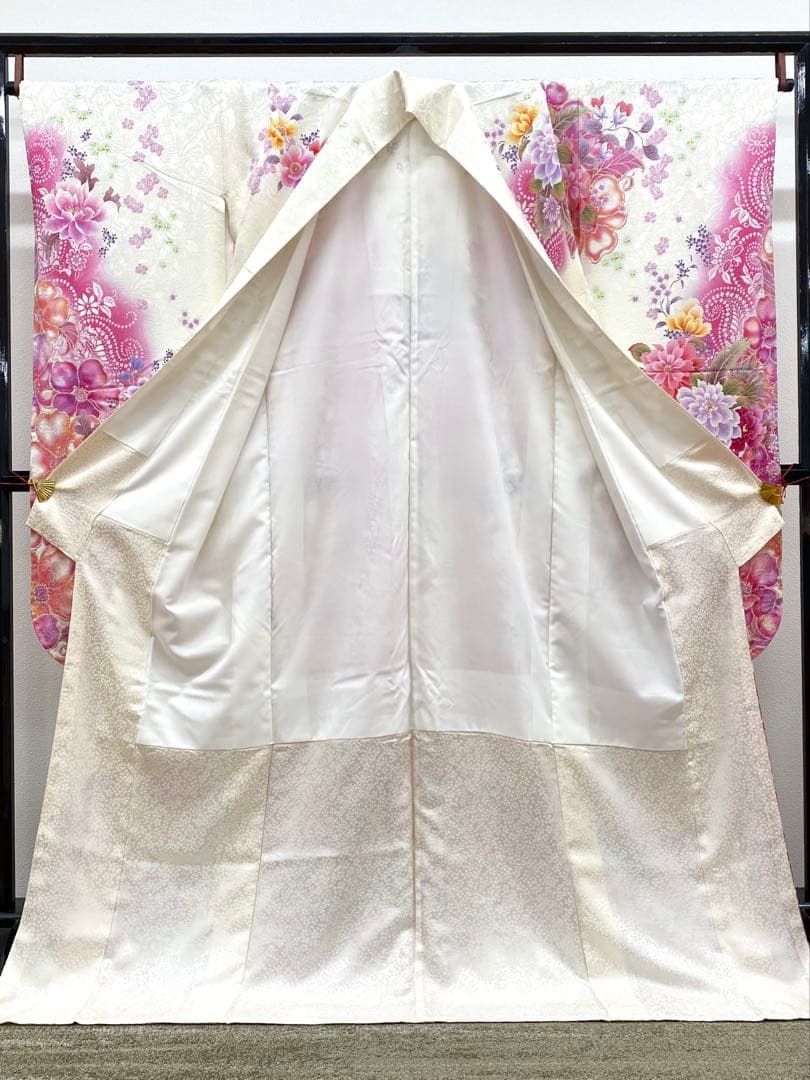 振袖 豪華 刺繍 紋意匠 身丈173cm 躾糸付き NICORILABO_COM