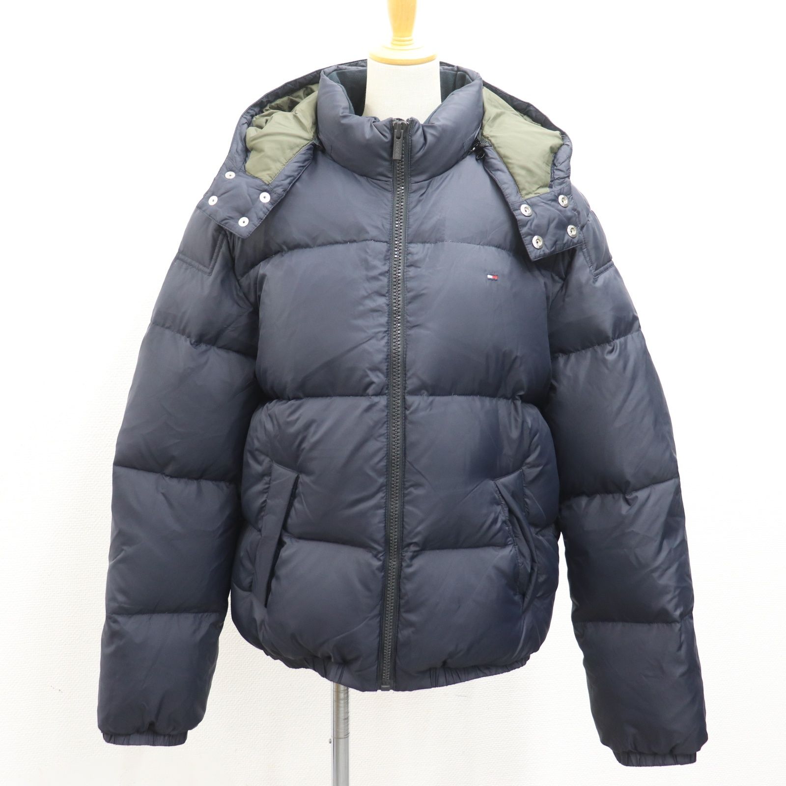 IT5CXV0Z6NCT TOMMY HILFIGER トミーヒルフィガー ダウンジャケット EMJ4JW05A ネイビー サイズXL メンズ アウター